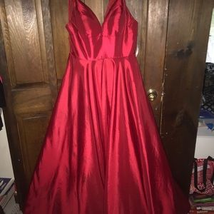 Sherry Hill red dress
